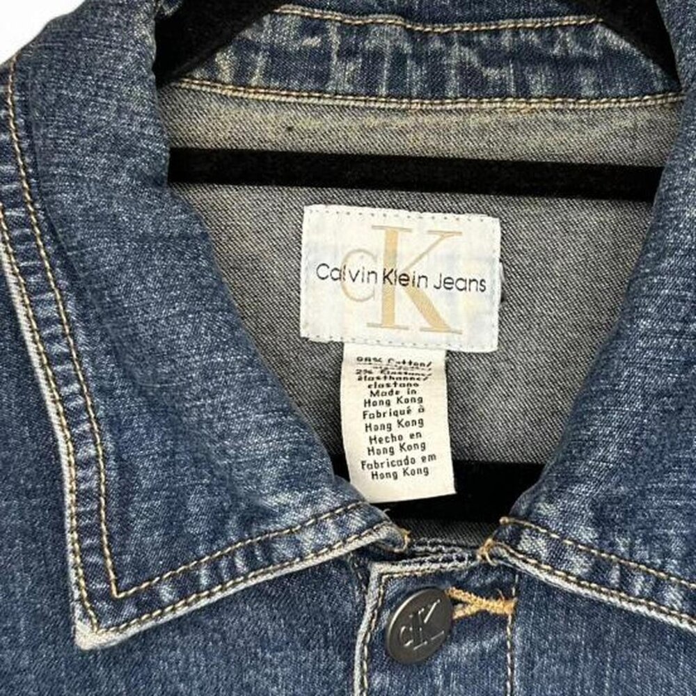 Calvin Klein Denim Jacket - Picture 2 of 6